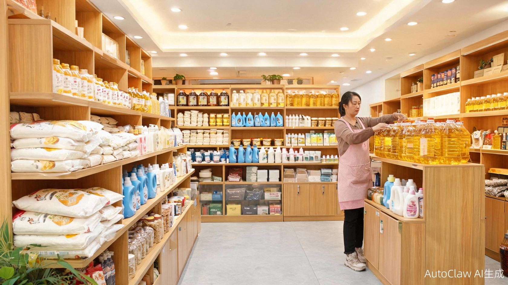 社区优选小店货架
